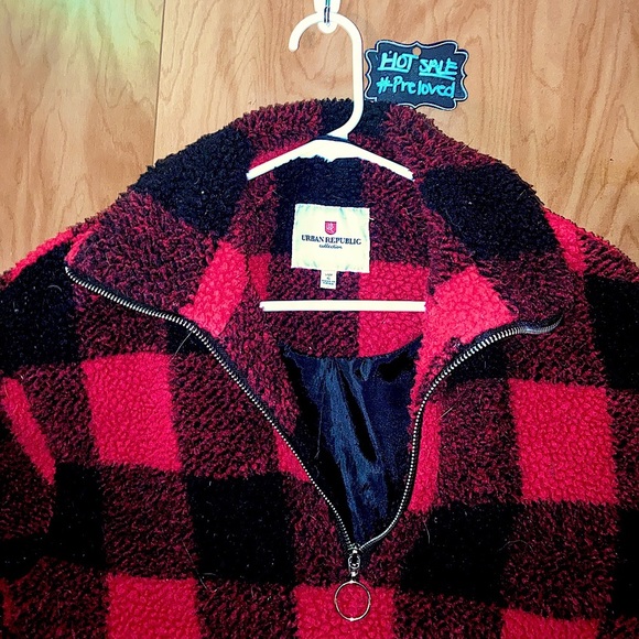 Urban Republic Sherpa 1/2 Zip Jacket - Picture 4 of 11